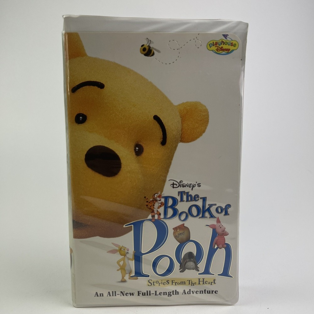 Disney Playhouse The Book of Pooh Stories From The‎ Heart VHS 2001 Tigger